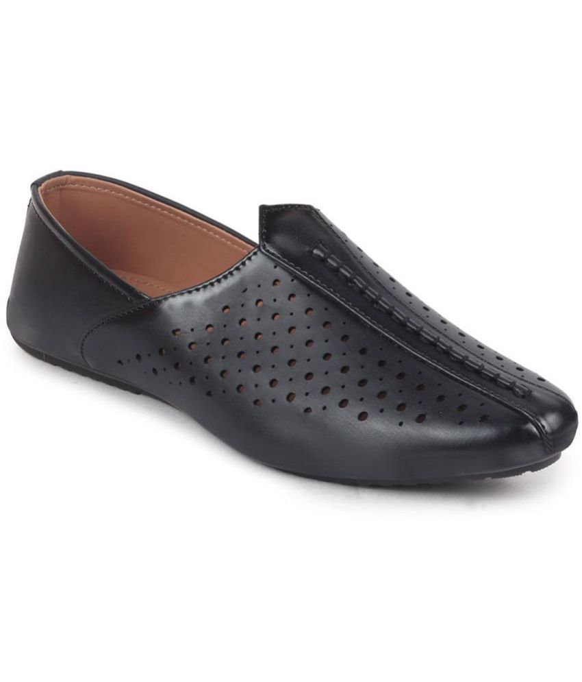     			Fausto Black Men's Jutti