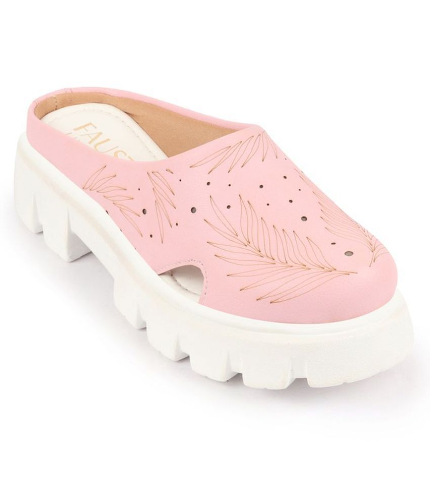     			Fausto Pink Women's Slip On