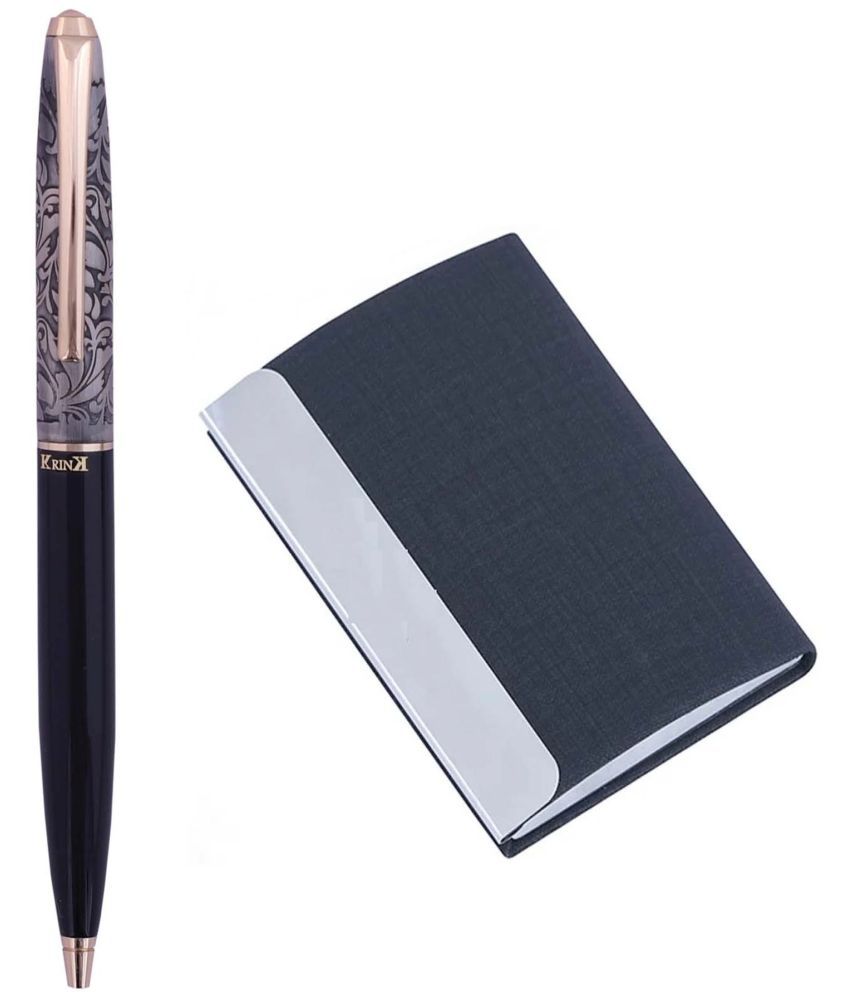     			Krink B223-CH02 2in 1 Metal Pen and ATM Card Holder Pen Gift Set
