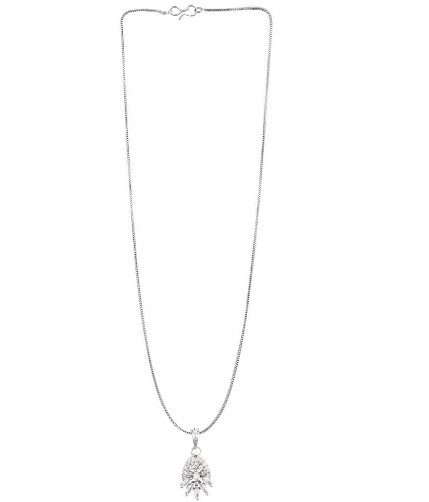    			Sunhari Jewels Silver Pendant ( Pack of 1 )