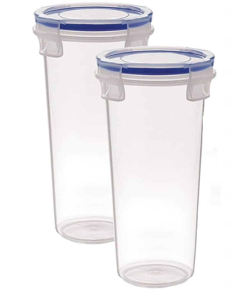     			KTU Plastic Transparent Water Container ( Set of 2 )