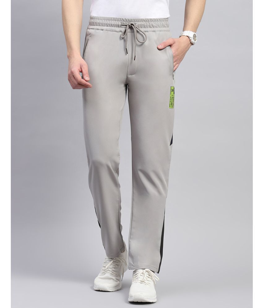     			Monte Carlo Grey Polyester Blend Men's Trackpants ( Pack of 1 )