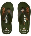 Duke Green Men's Thong Flip Flop