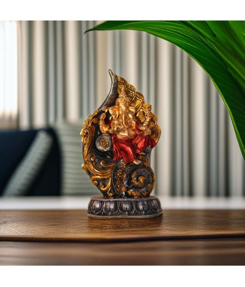     			BECKON VENTURE Palm Ganesha Showpiece 30 cm - Pack of 1