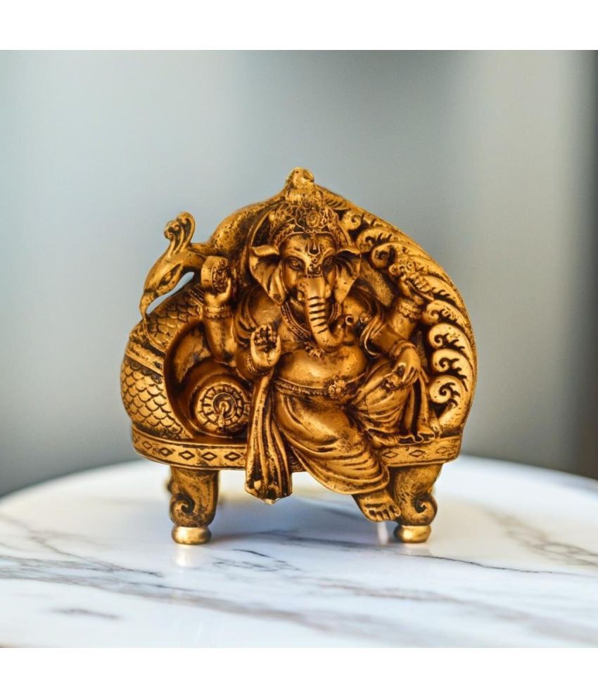     			BECKON VENTURE Palm Ganesha Showpiece 18.5 cm - Pack of 1