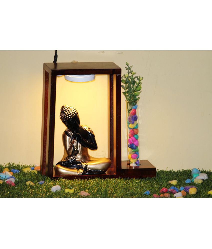     			BECKON VENTURE Samadhi Buddha Showpiece 23 cm - Pack of 1