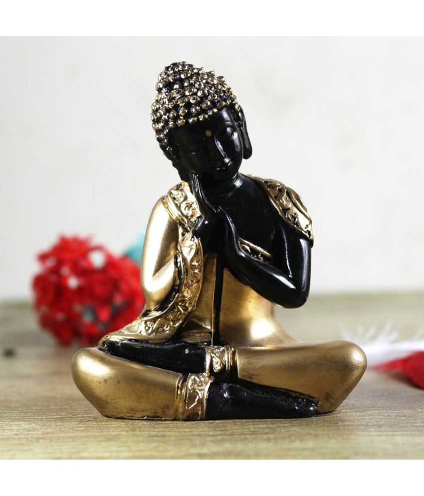     			BECKON VENTURE Samadhi Buddha Showpiece 18 cm - Pack of 1