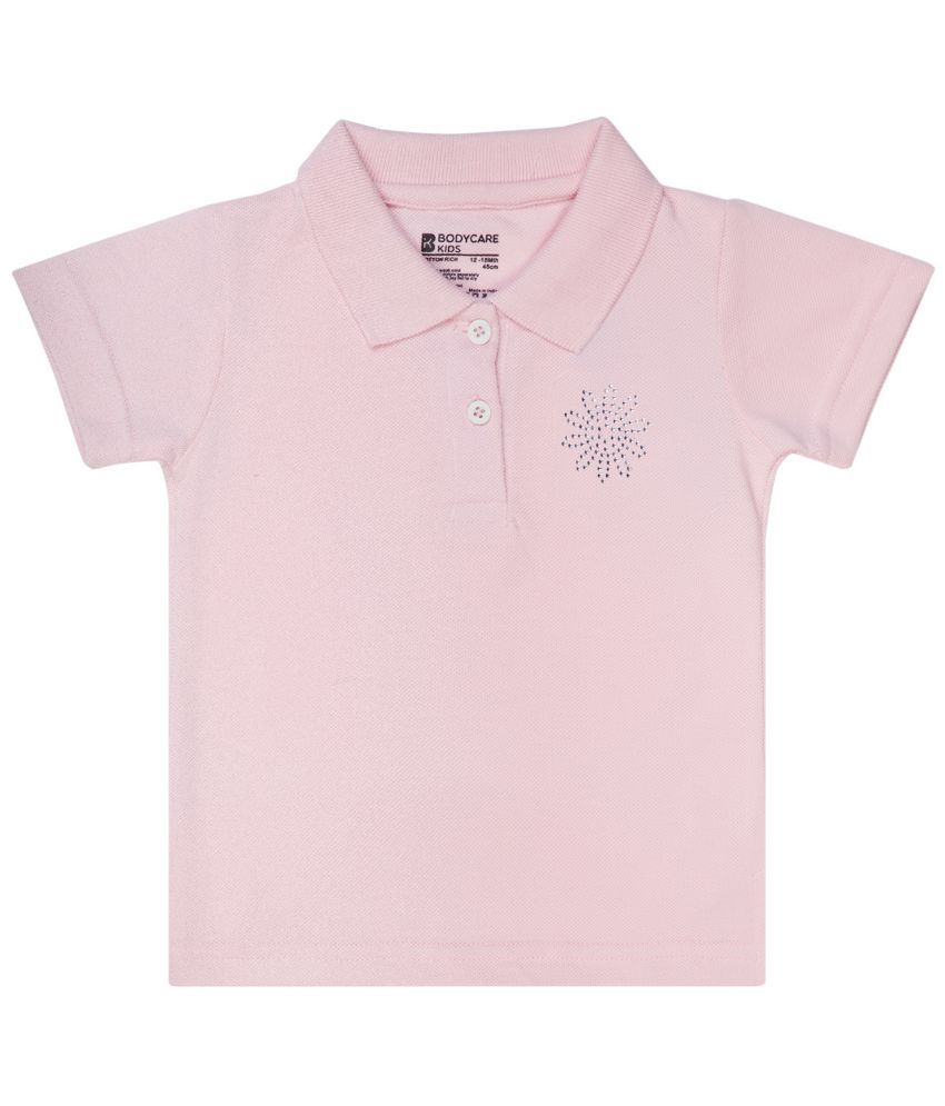     			Bodycare Pack of 1 Baby Girls Cotton Blend Polo T-Shirt ( Pink )