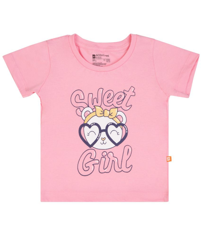     			Bodycare Pink Baby Girl T-Shirt ( Pack of 1 )