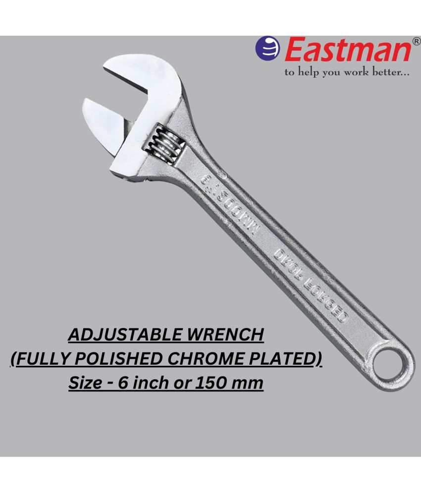     			Eastman Adjustable Wrench Single Pc
