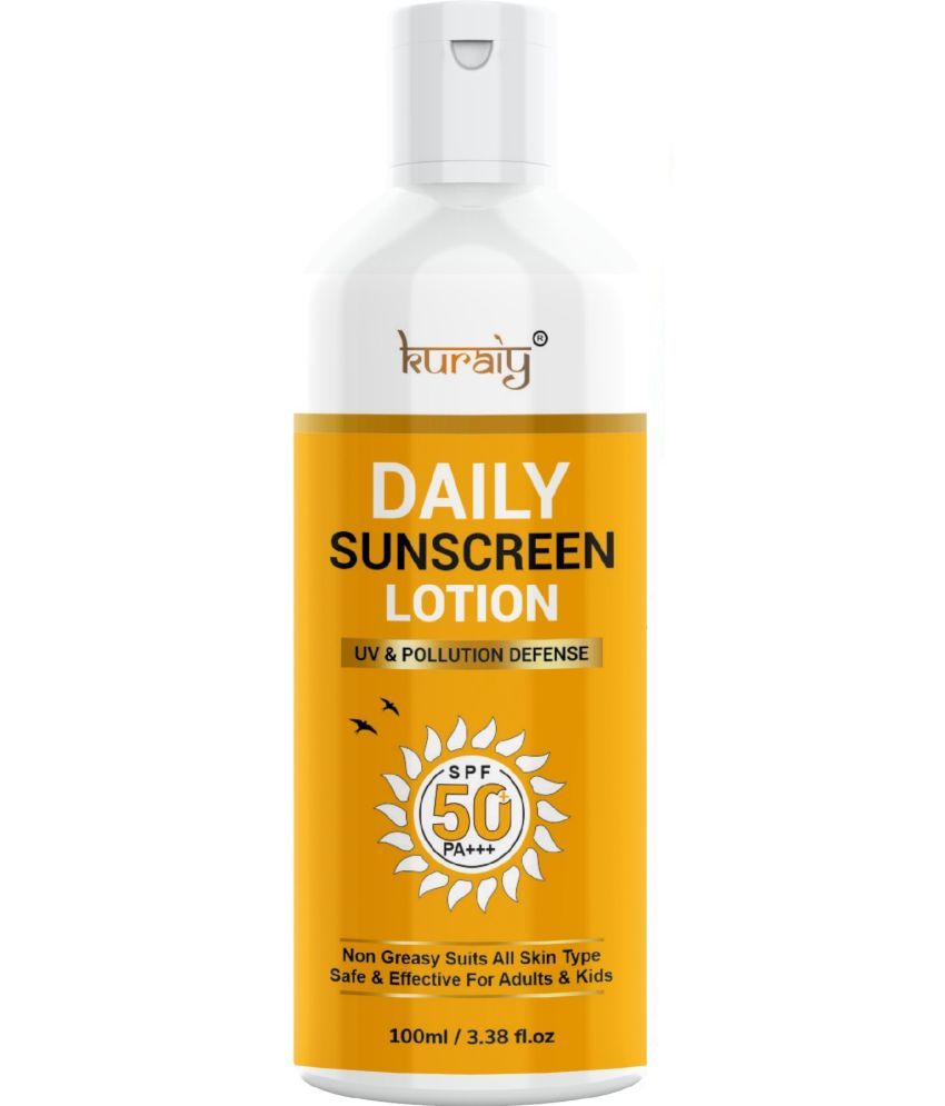     			KURAIY SPF 50 PA+++ Sunscreen UV Lotion sunblock 75ML