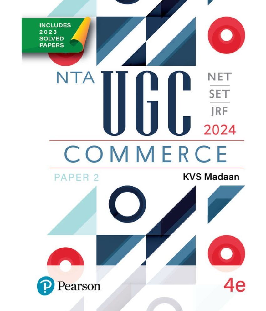     			NTA UGC/NET/SET/JRF Commerce Paper II - 2024, Includes 2023 Solved Papers - 4th Edition