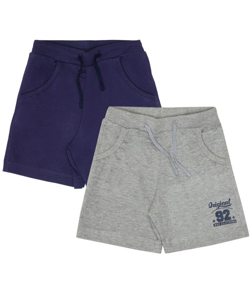     			Bodycare Boys Solid Shorts Pack Of 2