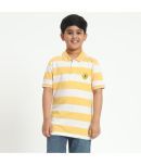 TAB91 Pack of 1 Boys Cotton Blend T-Shirt ( Yellow )