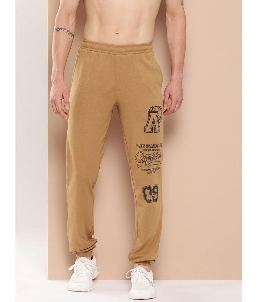     			Alcis Mustard Cotton Blend Men's Sports Joggers ( Pack of 1 )