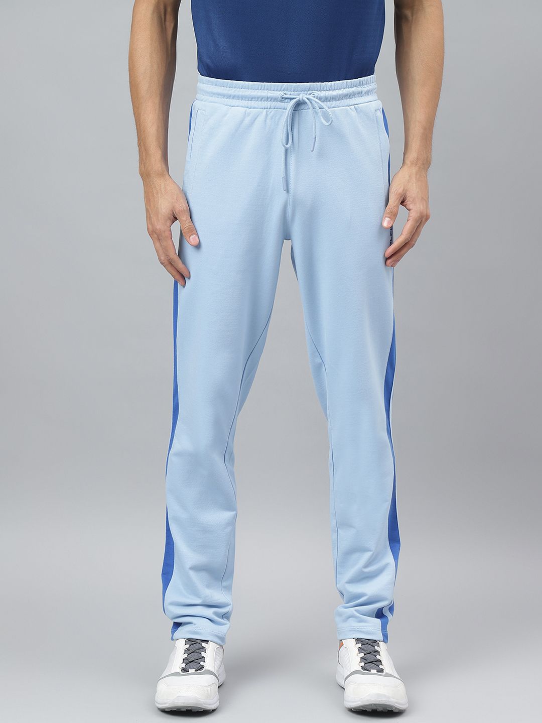     			Alcis Sky Blue Cotton Blend Men's Sports Trackpants ( Pack of 1 )