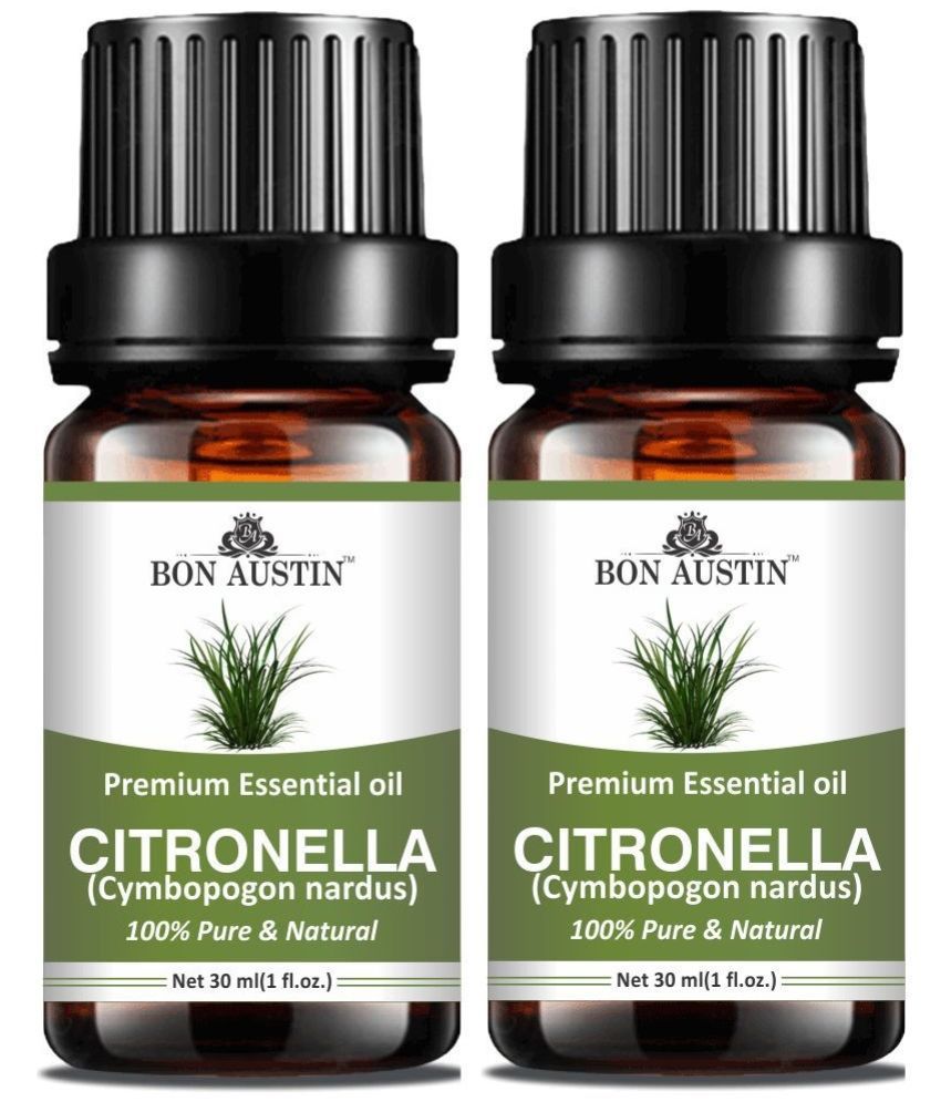     			Bon Austin Citronella Essential Oil Aromatic 30 mL ( Pack of 2 )