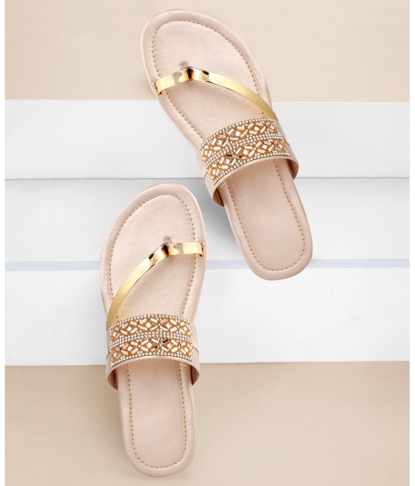     			Paduki Gold Women's Flats