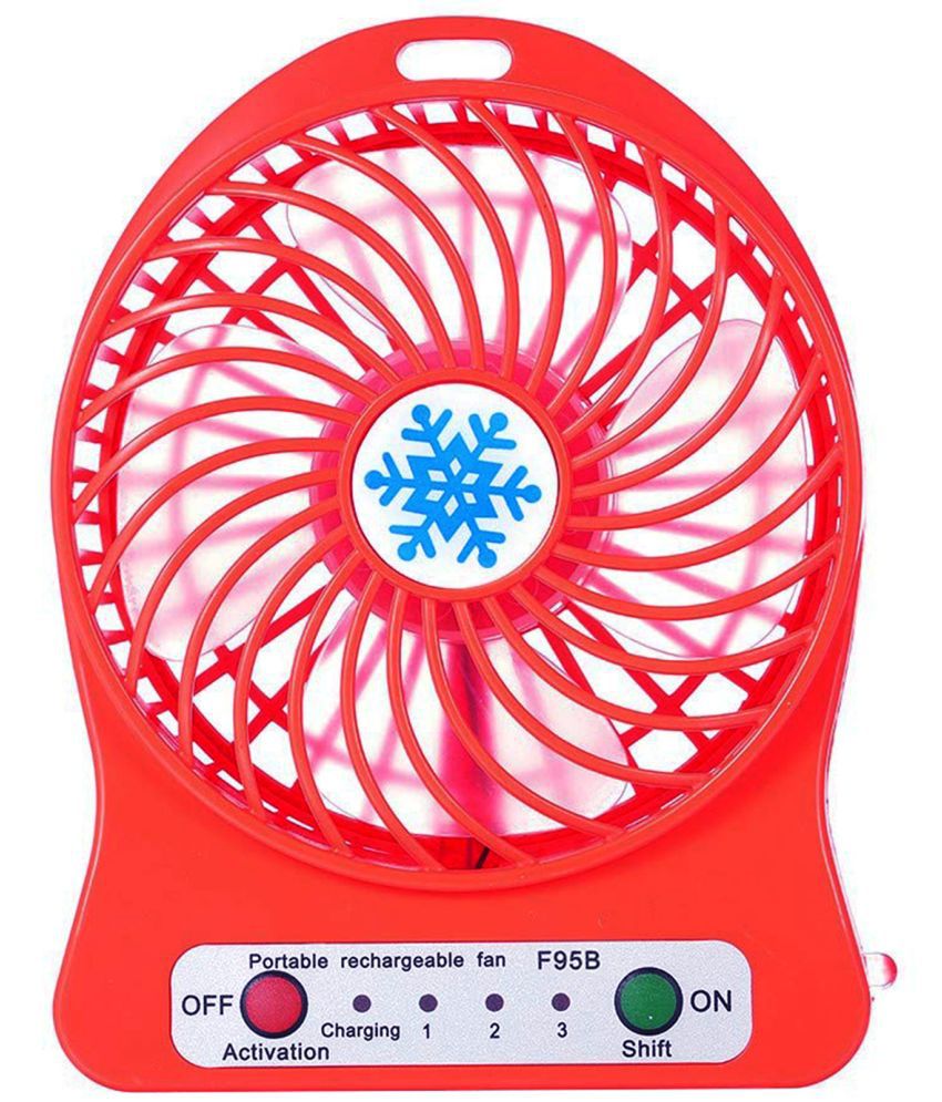     			Rechargeable Mini Cooling Fan with USB Charging Super Mute Cooling Desk Fan.