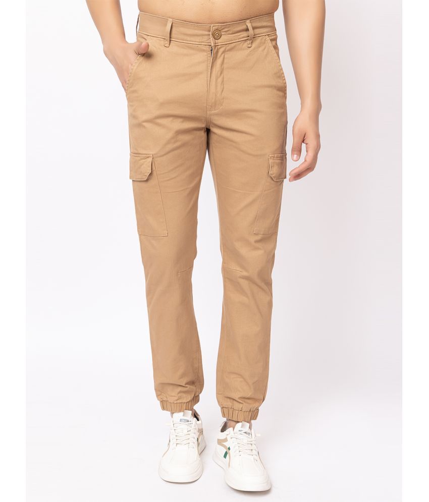     			VAZO Camel Cotton Blend Men's Joggers ( Pack of 1 )