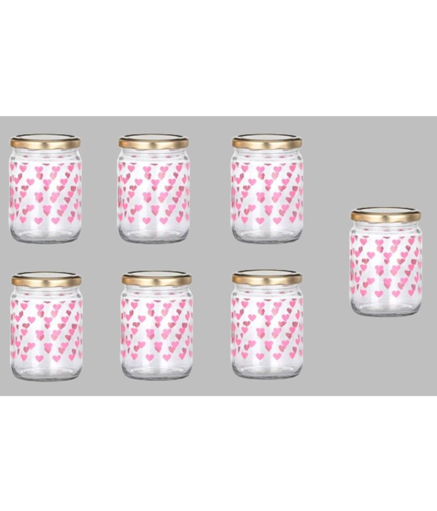     			AFAST Glass Container Glass Transparent Utility Container ( Set of 7 )