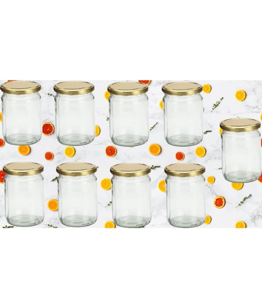     			AFAST Glass Container Glass Transparent Utility Container ( Set of 9 )