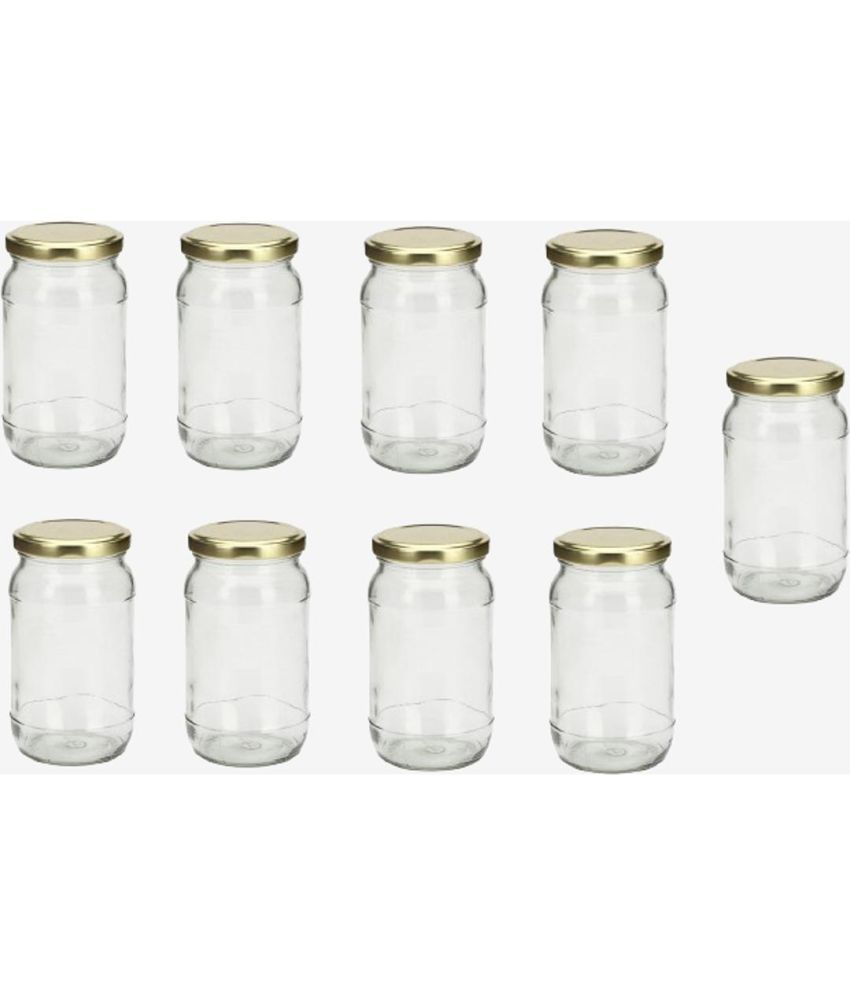     			AFAST Glass Container Glass Transparent Utility Container ( Set of 9 )