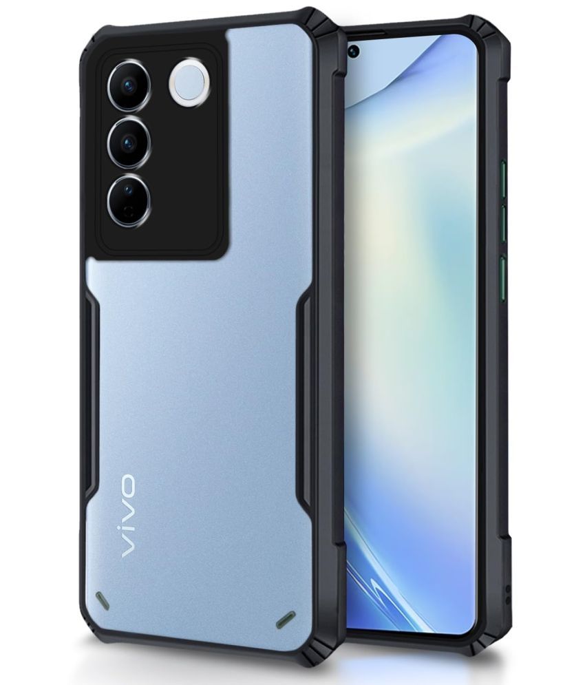     			Case Vault Covers Shock Proof Case Compatible For Polycarbonate Vivo V27 Pro ( Pack of 1 )