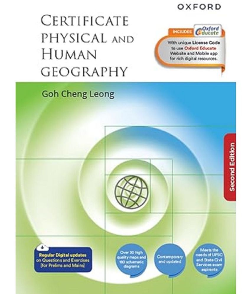     			Certificate Physical and Human Geography 2nd Edition | Best Suited for UPSC Aspirants