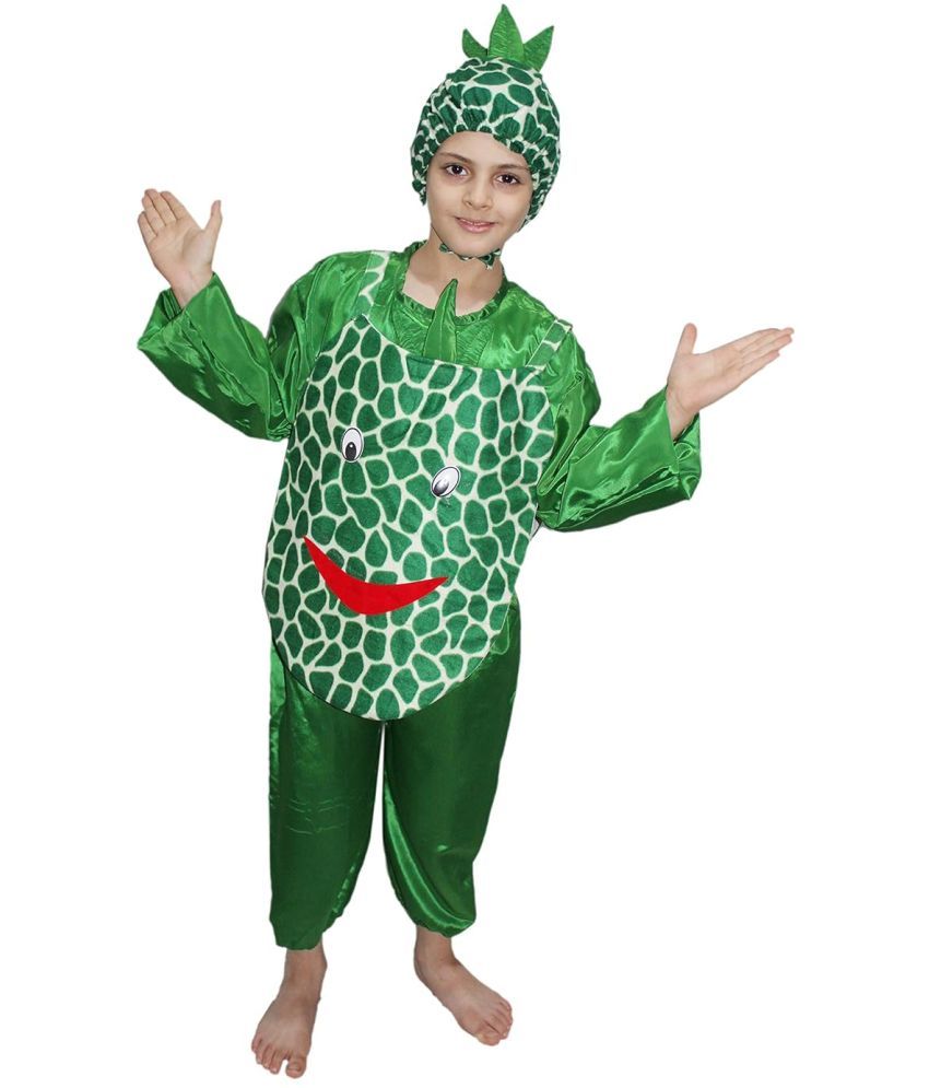     			Fruit Costume PineApl Dress for Boys & Girls - Green, 10-11 Years