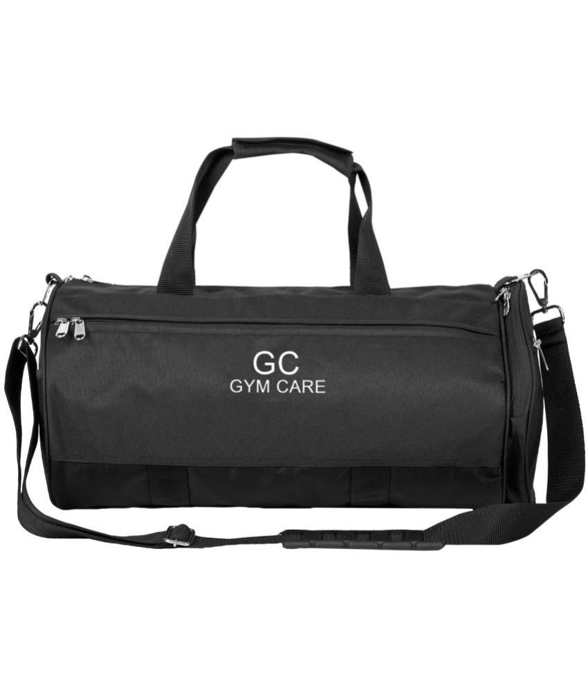     			GC Gym Care P.U. Charcoal 23 Ltrs Gym Bag