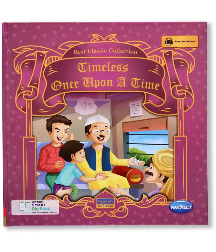     			Navneet Best Classic Collection- Timeless Once Upon A Time Vocabulary Words- With Colourful Illustrations- Read aloud stories- Bedtime Stories- Audio Book- Social-Emotional