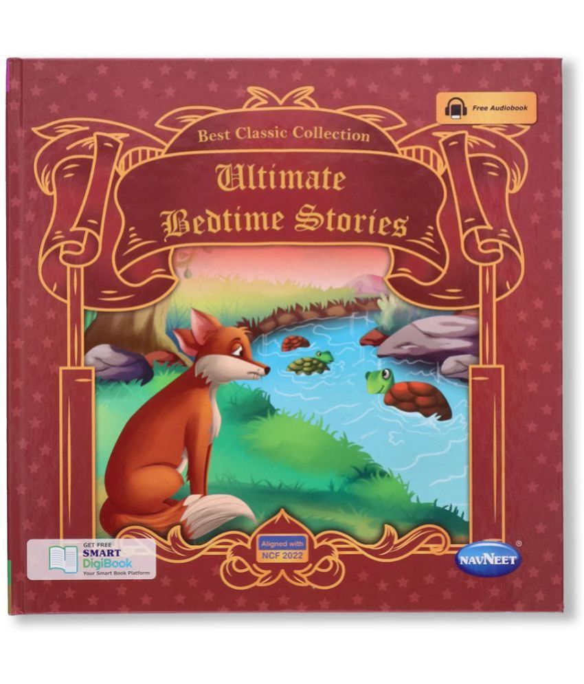     			Navneet Best Classic Collection- Ultimate Bedtime Stories Vocabulary Words- With Colourful Illustrations- Read aloud stories- Bed time Stories- Audio Book- Social-Emotional