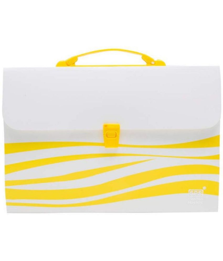     			banistrokes Yellow Expandable File ( Pack of 1 )