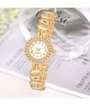 DECLASSE Gold Metal Analog Womens Watch