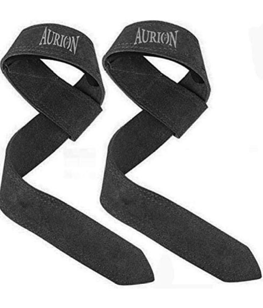     			Aurion by 10Club Black Synthetic Wrist Wrap ( Pack of 1 )
