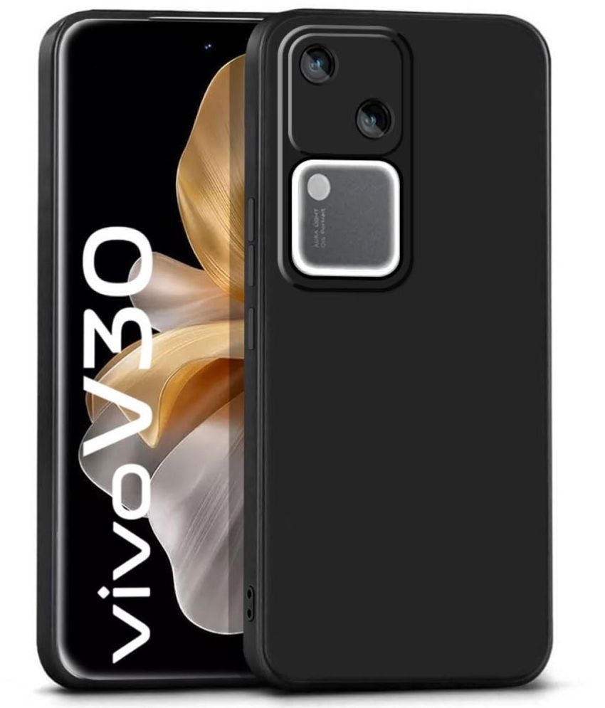     			Case Vault Covers Silicon Soft cases Compatible For Silicon Vivo V30 5G ( Pack of 1 )