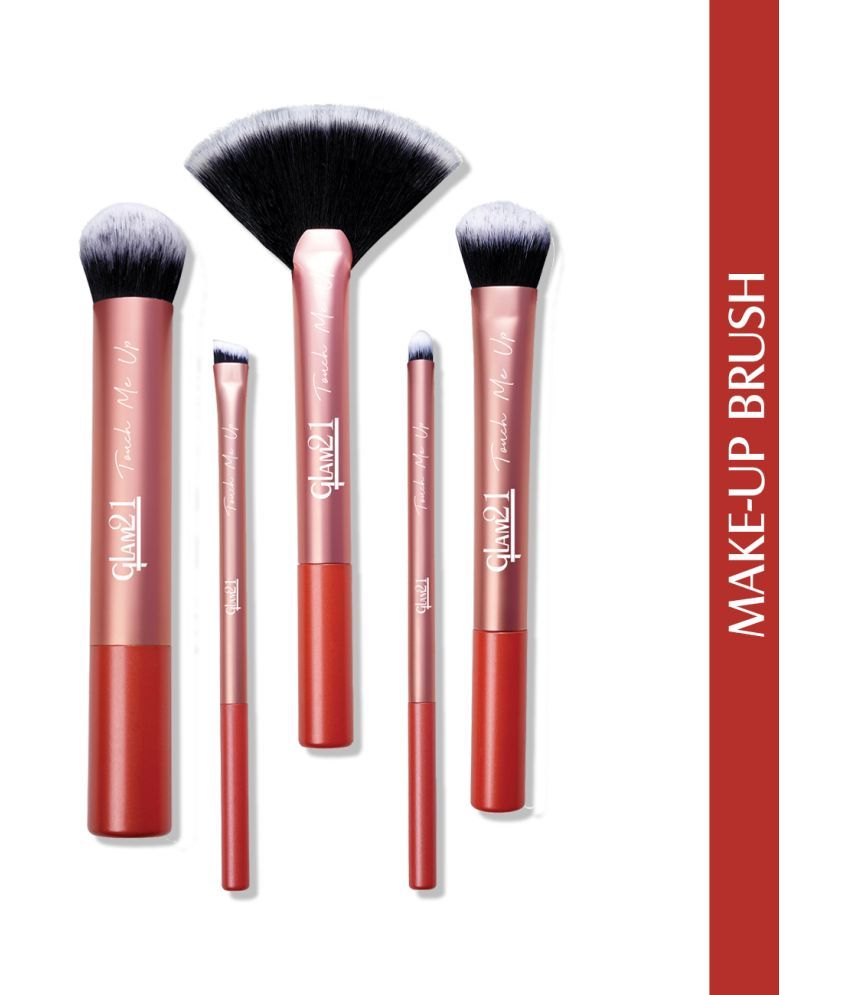     			Glam21 Make-up Brush Set of 5 for Multipurpose Makeup Blending With Super-soft Synthetic Bristles