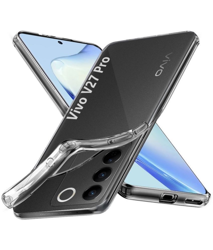     			Spectacular Ace Plain Cases Compatible For Silicon Vivo V27 Pro ( Pack of 1 )