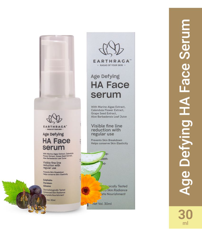     			EARTHRAGA Face Serum Hyaluronic Acid Fine Lines Reducing For All Skin Type ( Pack of 1 )