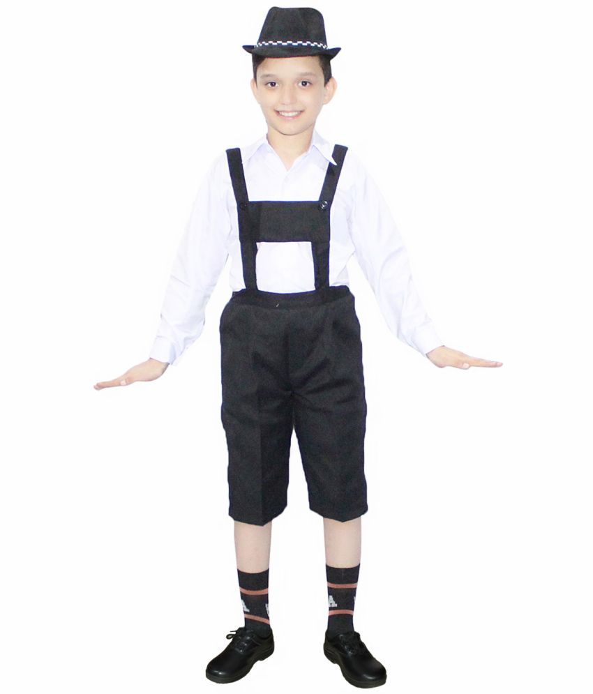     			Kaku Fancy Dresses German Boy/Lederhosen Boy Costume/German Bavarian Costume for Boy Style -Multicolor, 5-6 Years