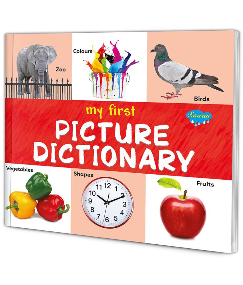     			My First Picture Dictionary book : Early learning book, Educational book for young readers, Kid's first picture book, Toddler's early learning book