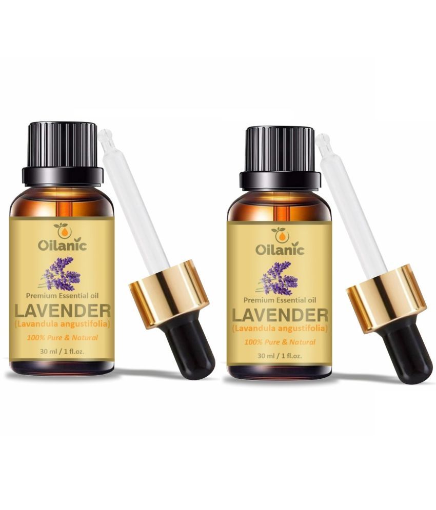     			Oilanic Lavender Heals Skin Conditions Essential Oil Aromatic 30 mL ( Pack of 2 )