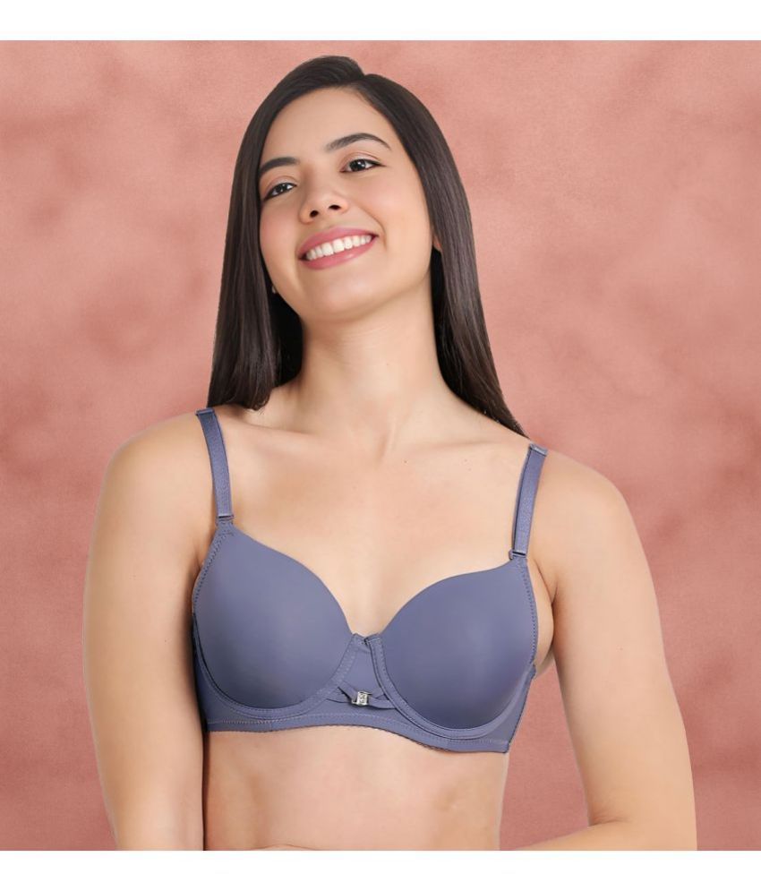     			Susie Nylon Women's T-Shirt Bra ( Blue ) S2011-AzurineBlue