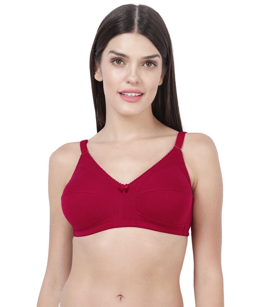     			Susie Cotton Blend Women's T-Shirt Bra ( Red ) AI1003-BeetRed