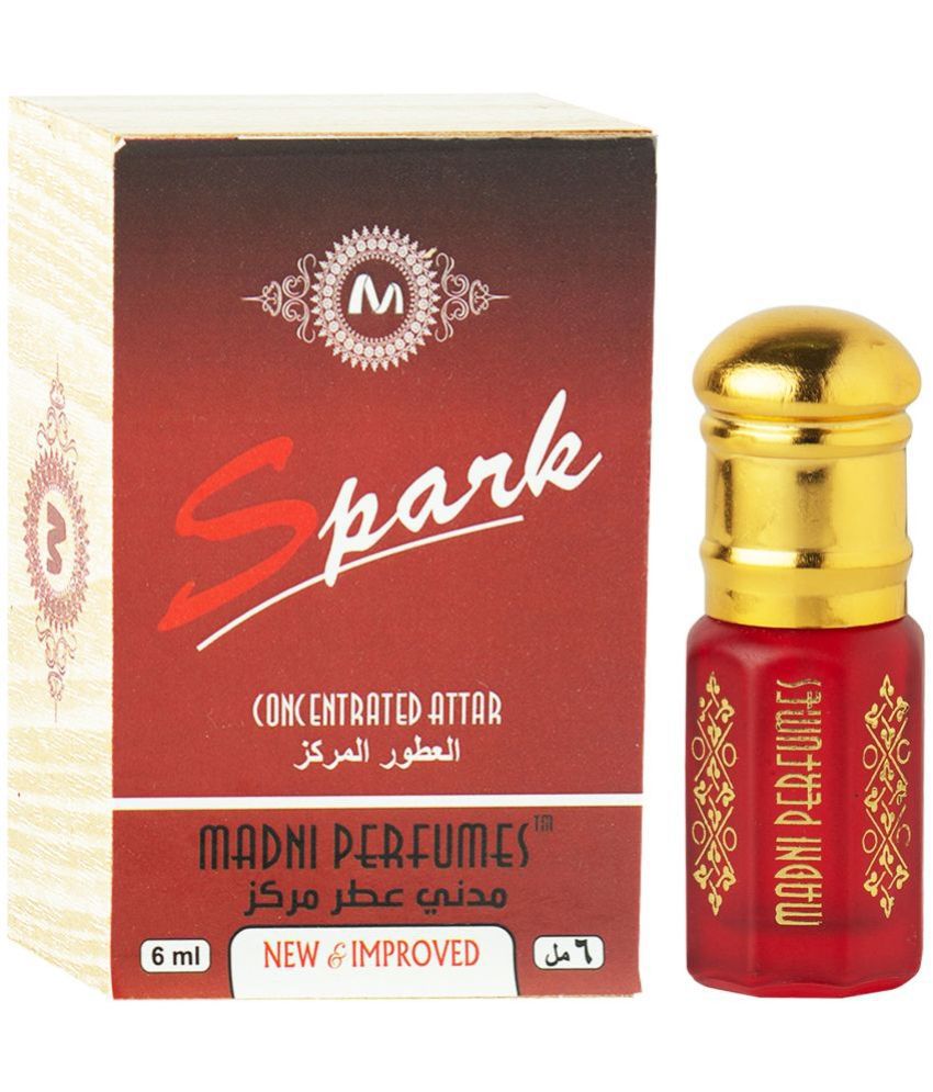    			Madni Perfumes Spark Premium Attar For Men & Women - 6ml | Alcohol-Free Aromatic Perfume Oil