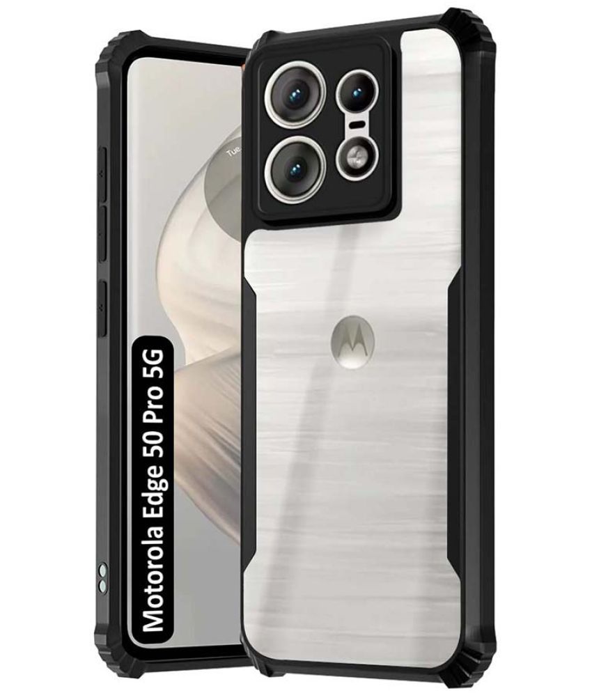     			Fashionury Bumper Cases Compatible For Rubber Motorola Edge 50 Pro 5G ( Pack of 1 )
