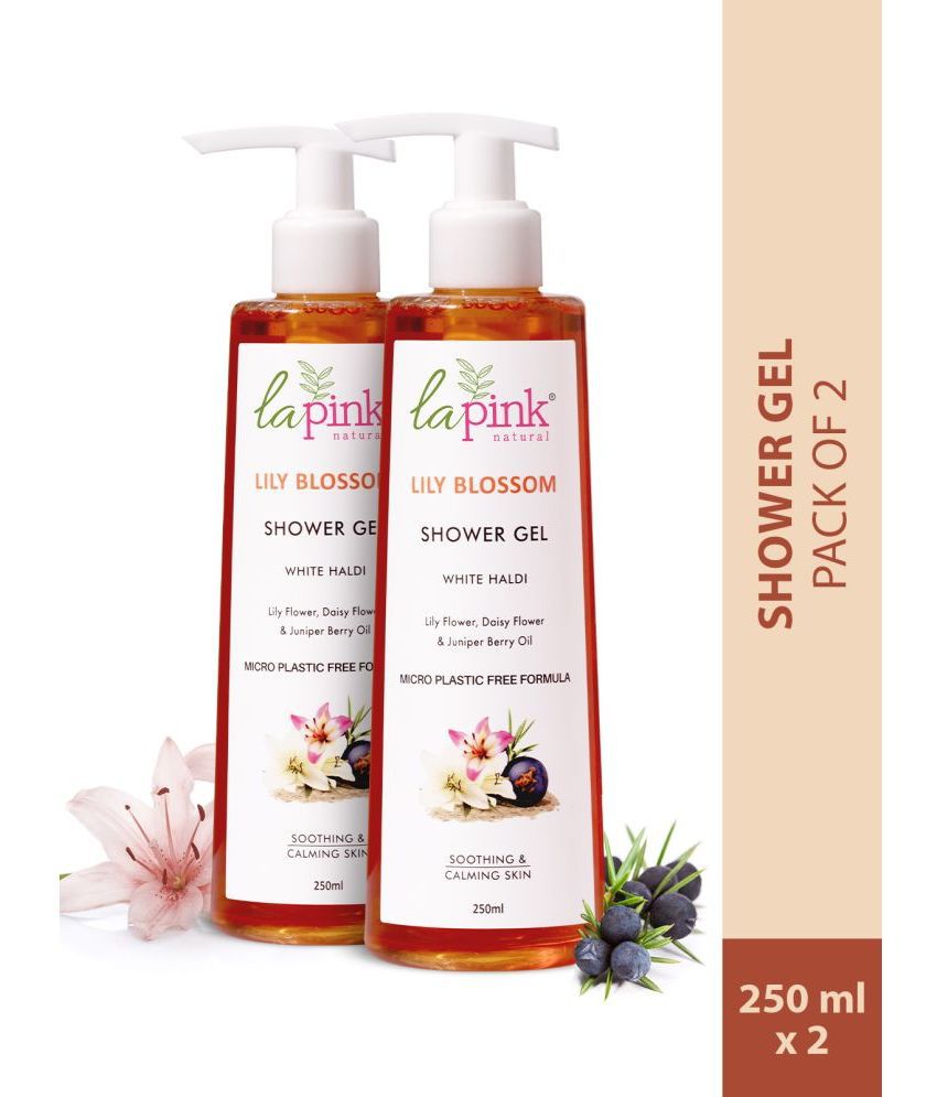     			La Pink Gel Freshness Floral Shower Gel Pack of 2