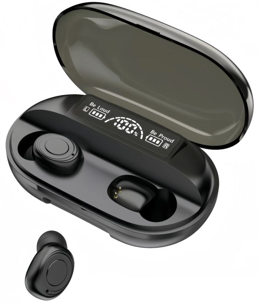     			Neo T2 NEW Bluetooth True Wireless (TWS) On Ear 4 Hours Playback Active Noise cancellation IPX4(Splash & Sweat Proof) Black
