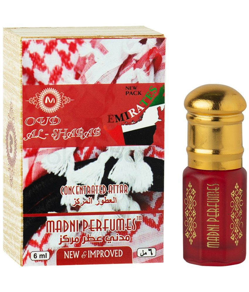     			Madni Perfumes Oud Al Shabab Premium Attar For Men & Women - 6ml